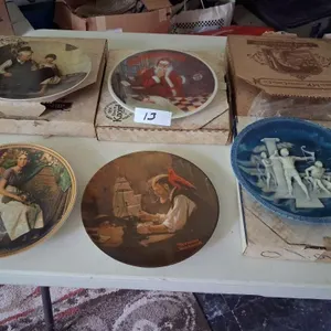 Norman Rockwell & Voyage of Ulysses Plates