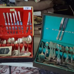 2 sets of Silverware