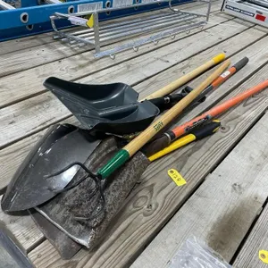 Shovels, Snips, Yard tools