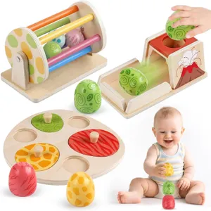 New $42 Montessori Toys for 1 Year Old, Wooden...