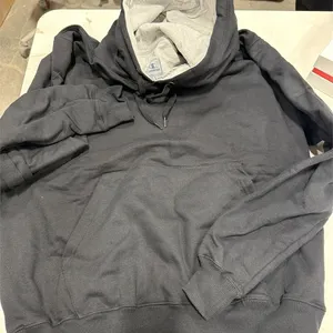 New (L) Champion Black Hoodie
