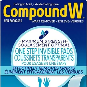 New Compound W Wart Remover, Maximum Strength...