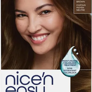 New Clairol Nice'n Easy Permanent Hair Dye, 5N...
