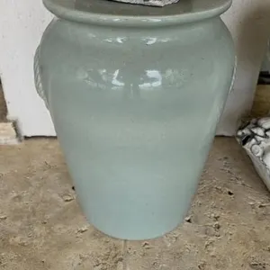 17.5" Turquoise Seashell Pedestal