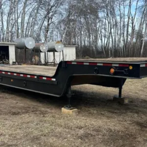 1977 TANDEM LOWBED WILLOCK TRAILER
