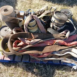 Pallet assorted Tie straps & slings