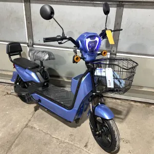 New! 2025 SDLANCH IREV 48V Electric Motorcycle-Blue Color**