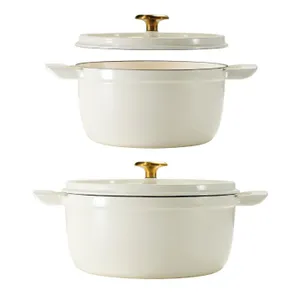 Tramontina Dutch Ovens White 4-Quart & 6-Quart 2 Piece Set - New/Open Box