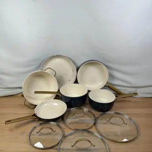 GreenPan Reserve 10-Piece Ceramic Nonstick Cookware Set - Used/Some Have Stains/Not Original Box