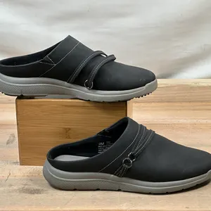 JSport: Women's Comfort Mule, "Gina", Black, Size 9- Used