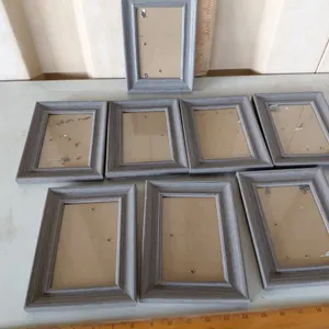 8 Matching Picture Frames, Holds 4"X6" Photos