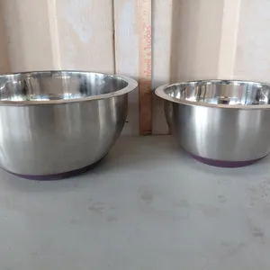 WP 4 Qt. & 6 Qt. Metal Mixing Bowls