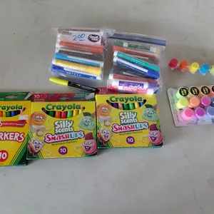 Assorted Markers, Paints, & Oil Pastels
