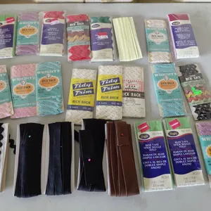 Assorted Ribbon, Trim, & Rick Rack