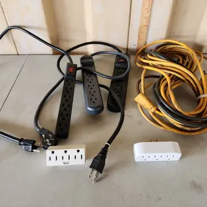 Extension Cord & 3 Power Strips