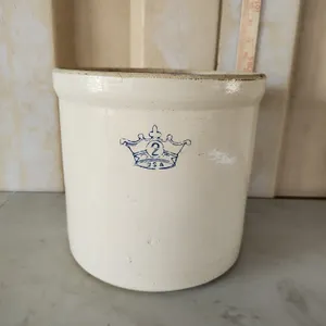 Vintage Crock, Has Damage 10"X9"