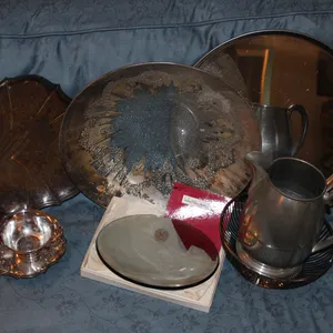 Metal & Glass Serveware
