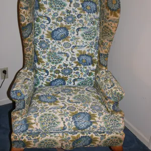 Queen Anne Wingback Chair