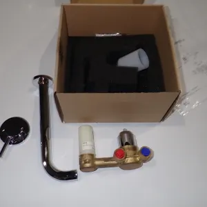 Blu Bathworks TSP210.RN Rough-In for Pure 2-Hole Wall Mounted Basin Mixer.