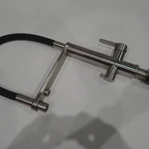 DISPLAY Zomodo Flexible Arc Pull-Down Kitchen Faucet- MISSING ALL LINES.