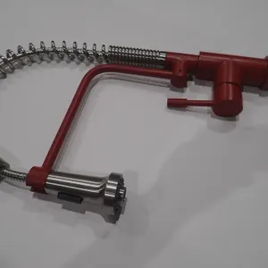 DISPLAY Arced Pull-Down Kitchen Faucet.