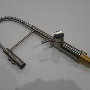 DISPLAY Blanco Arced Pull-Down Kitchen Faucet.