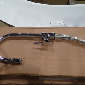 DISPLAY Newform Arced Pull-Down Kitchen Faucet.