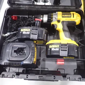 DeWalt DW987 Heavy Duty XRP 1/2" Cordless 18V Drill/Driver, Charger and (2) 18V Batteries.