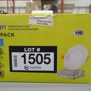 Firt LED Recessed Light 4" Ultra-Thin Downlight 12-pk.