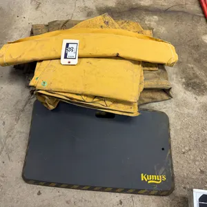 Lot of Asst. Canvas Tarps and Kunys Knee Pad