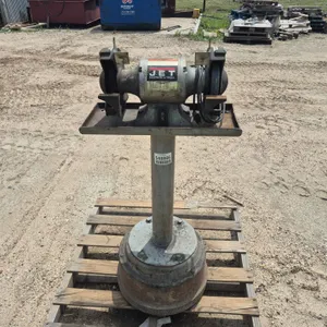 JET EQUIPMENT AND TOOLS JBG-8A BENCH GRINDER W/STAND