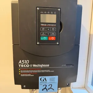 TECO AC DRIVE A510-5008-C3-U 7.5HP VFD WITH PLC FUNCTIONS