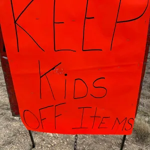 KEEP KIDS OFF ITEMS