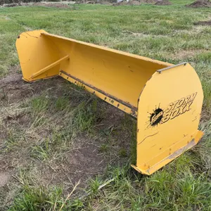 Fischer Skidsteer Snow Pusher