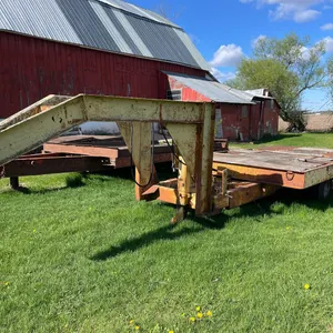 Gooseneck Tilt Bed Trailer (No Title)