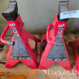 AUTOMOTIVE 6-TON JACK STANDS, QTY (2)