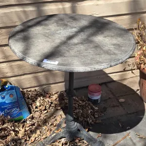 CAST IRON BASE TABLE