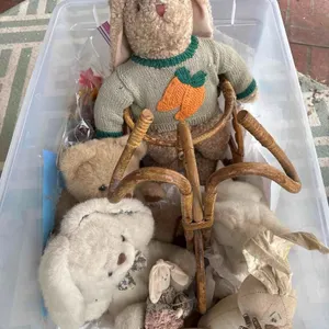 STUFFED BUNNY DECORATIONS
