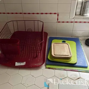 CUTTING BOARDS & DISH DRYING RACK