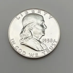 1958 Proof Franklin Silver 50c