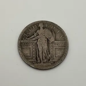 1917 Type 1 Standing Liberty 25c