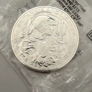 Great Britain 5 Dollar Britannia Silver Round
