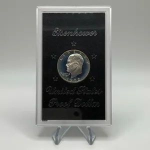 1972-S Proof "Brown Ike" Eisenhower Silver Dollar