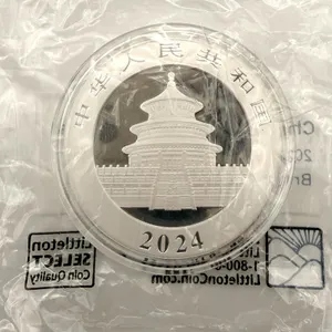 China 10 Yuan Panda Silver Round