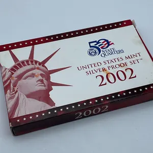 2002 US Mint Silver Proof Set