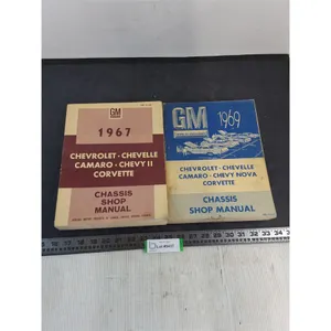 (2) GM Shop Manuals from 1967 & 1969
