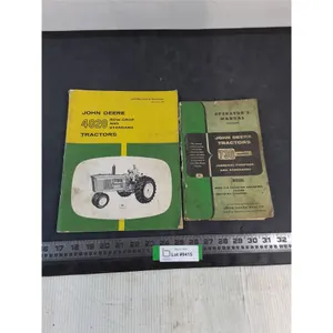(2) Vintage John Deere Shop Manuals
