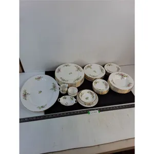 51-Piece Set of Royal Albert Bone China from England - Pickup Only