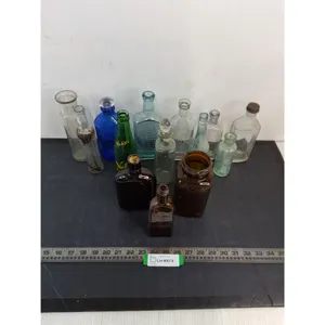 (14) Assorted Vintage Glass Bottles - Cannot Ship