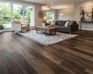 Box of Ariel SPC Plank Flooring 5mm (23.90sqft) waterproof, underlayment
